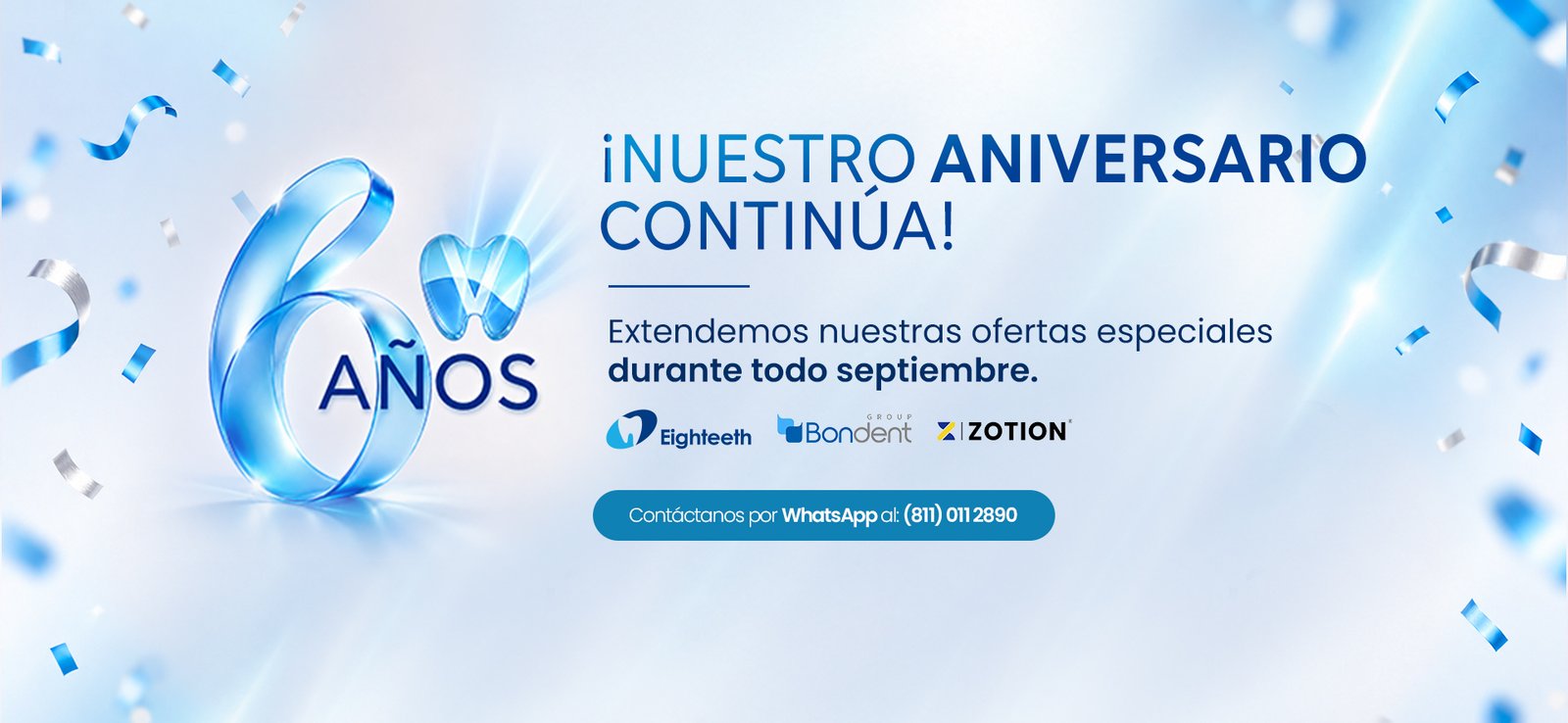 Nuestro aniversario continúa