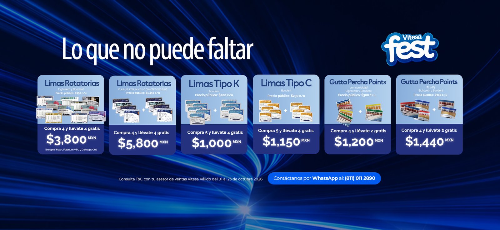 Lo que no puede faltar